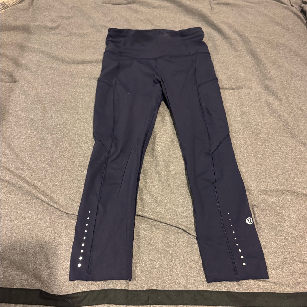 Lululemon Athletica Navy Capris